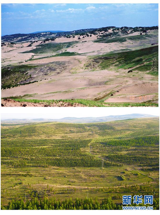 (新華全媒頭條·圖文互動(dòng))(3)京津最近“大沙盆”逆轉(zhuǎn)記